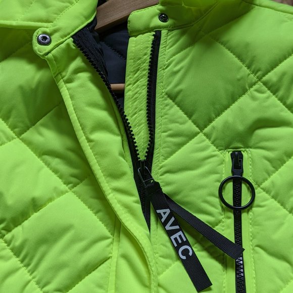 EUC Womens (XS) - AVEC LES FILLES Neon Quilted Jacket - Picture 4 of 8